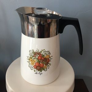 corning ware on stove top